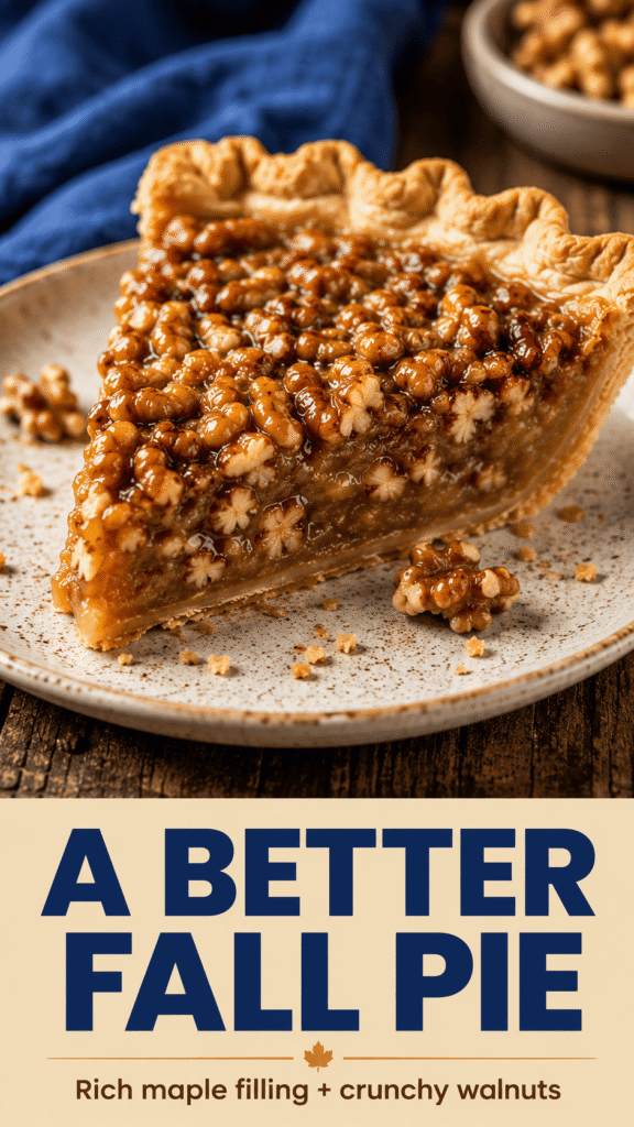Maple Walnut Pie