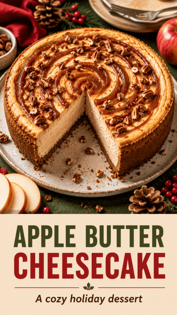 Apple Butter Cheesecake