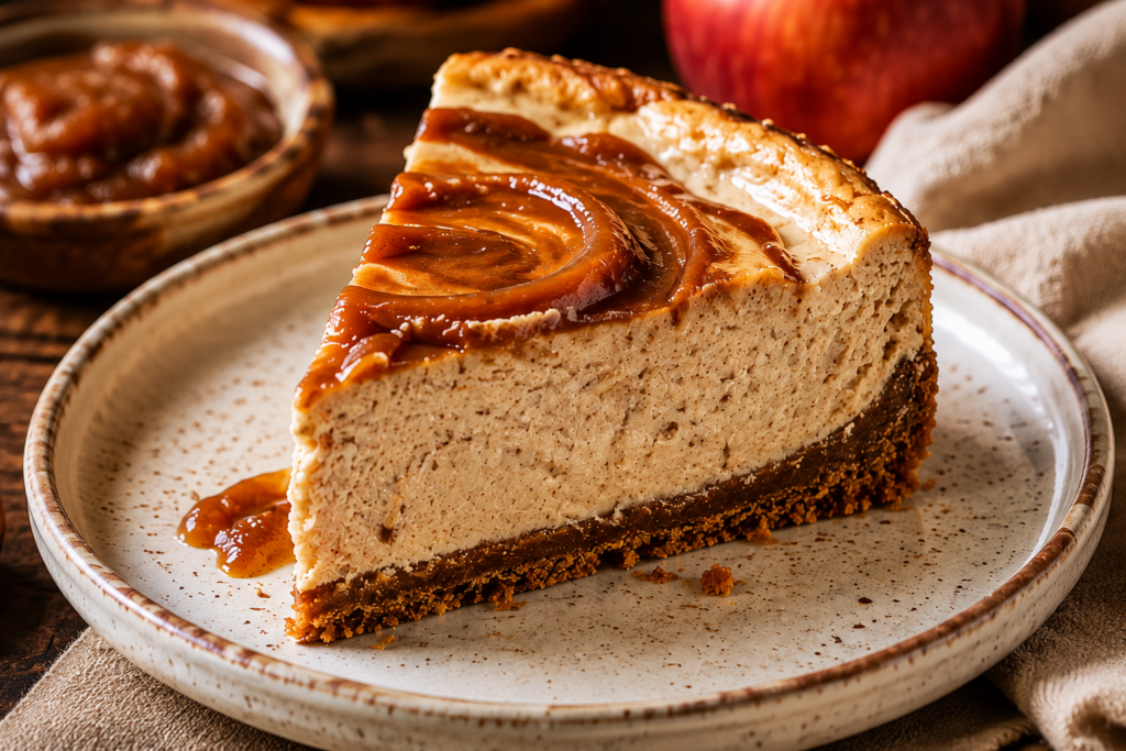 Apple Butter Cheesecake