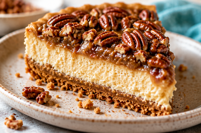 The Best Pecan Pie Cheesecake (Rich, Creamy & Easy to Make)