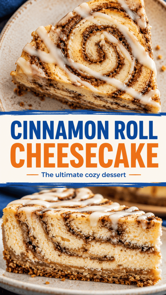 Cinnamon Roll Cheesecake