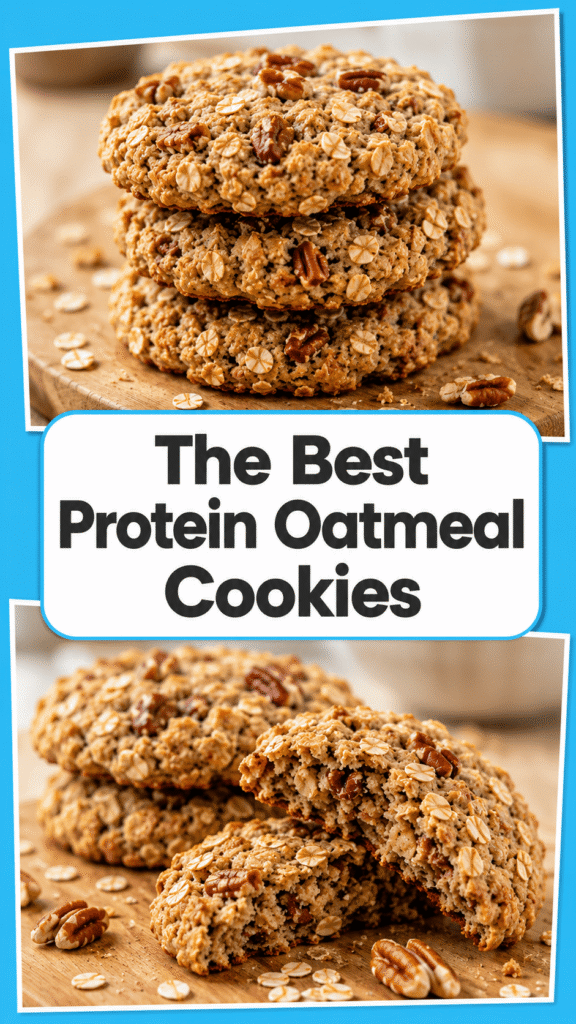 Protein Oatmeal Cookies