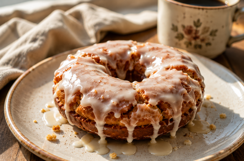 Old Fashioned Sour Cream Donuts: Perfectly Crispy and Tender