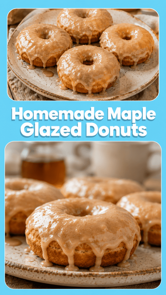 Maple Glazed Donuts