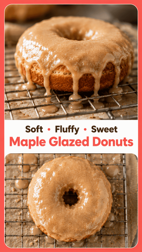 Maple Glazed Donuts