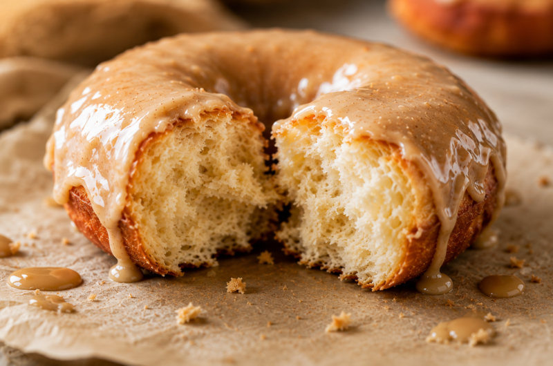 Maple Glazed Donuts Recipe (Soft, Fluffy & Easy to Make)