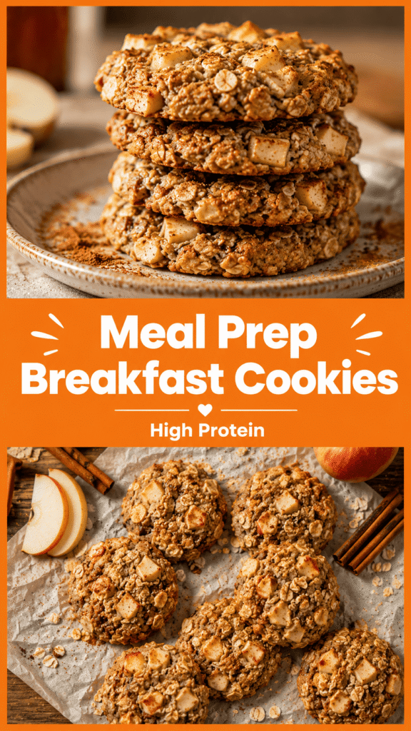 High Protein Breakfast Cookies
