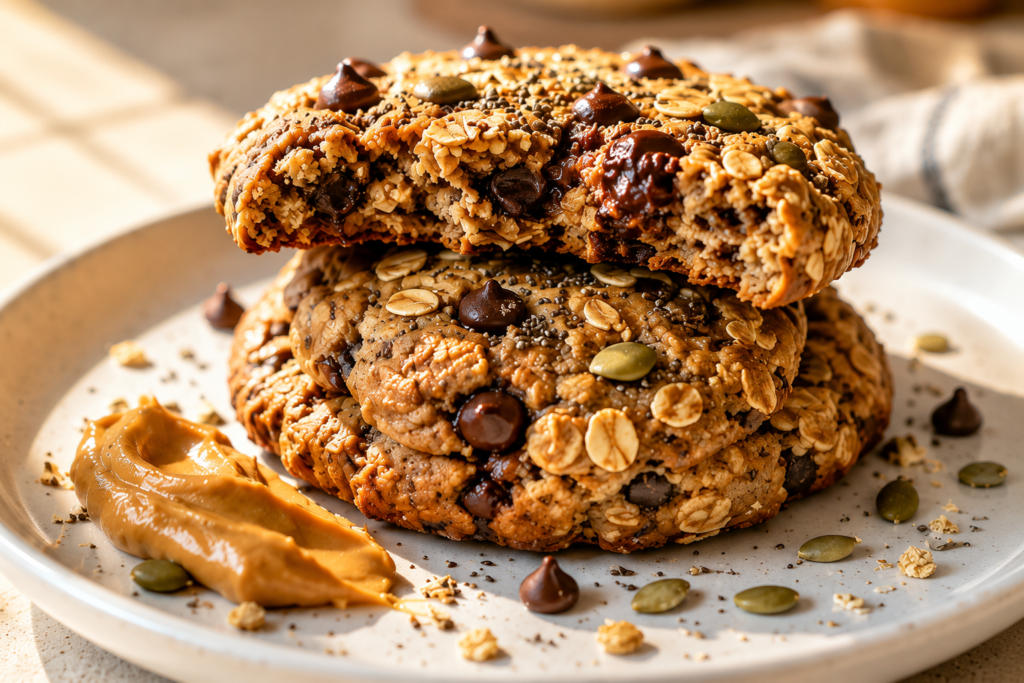 High Protein Breakfast Cookies