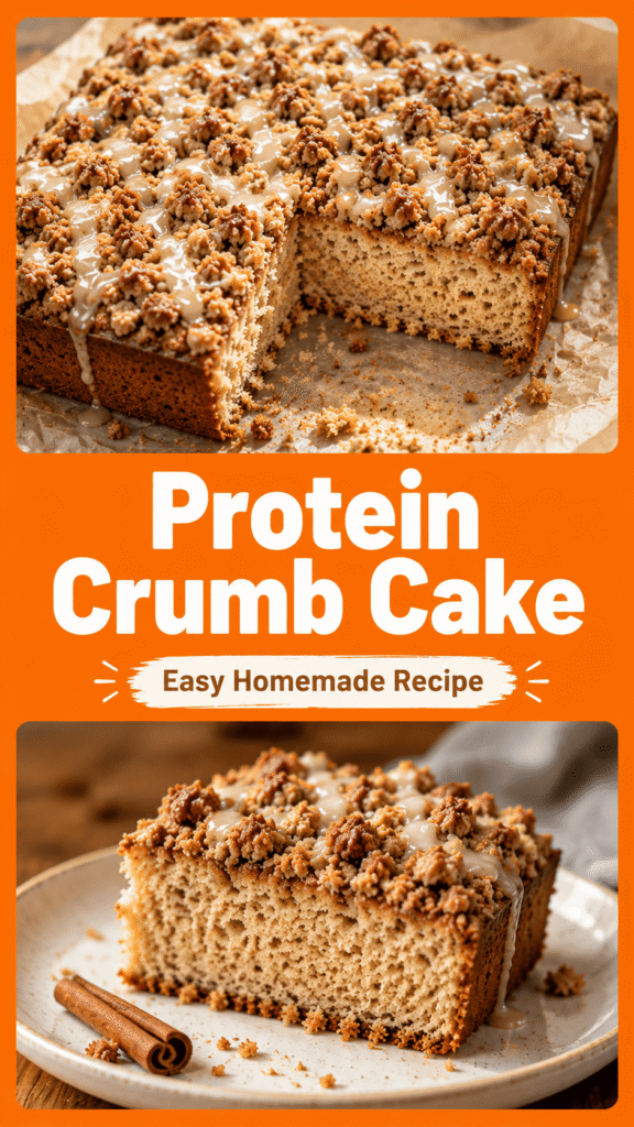 Protein Crumb Cake