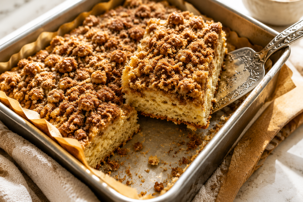 Protein Crumb Cake