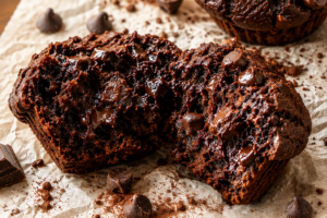 Starbucks Copycat Double Chocolate Muffins