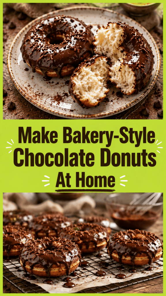 Chocolate Glazed Donuts