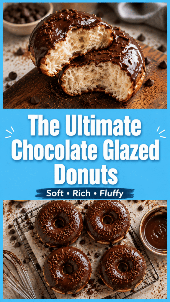 Chocolate Glazed Donuts