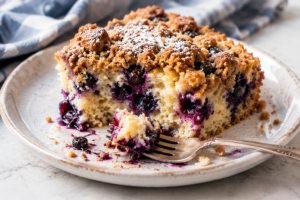 Blueberry Sour Cream Coffee Cake