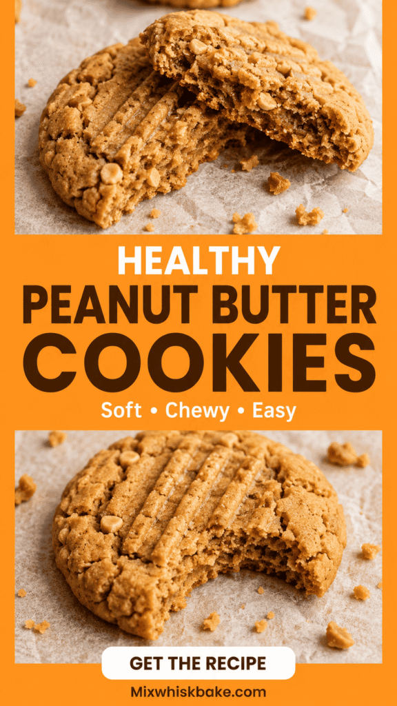 Healthy Peanut Butter Cookies