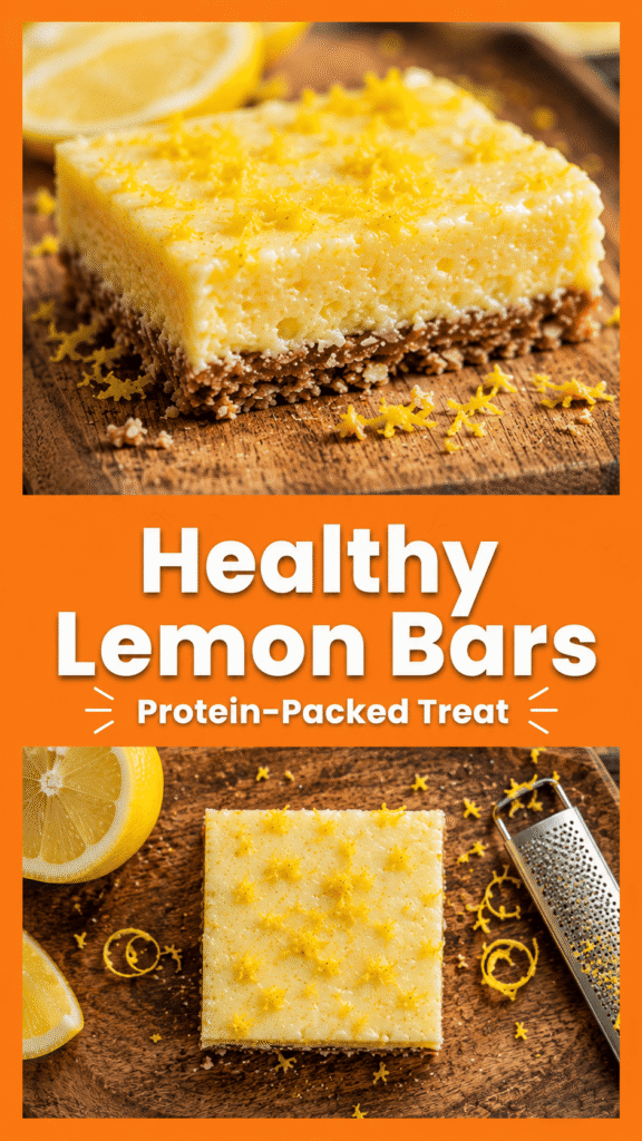 High Protein Lemon Bars