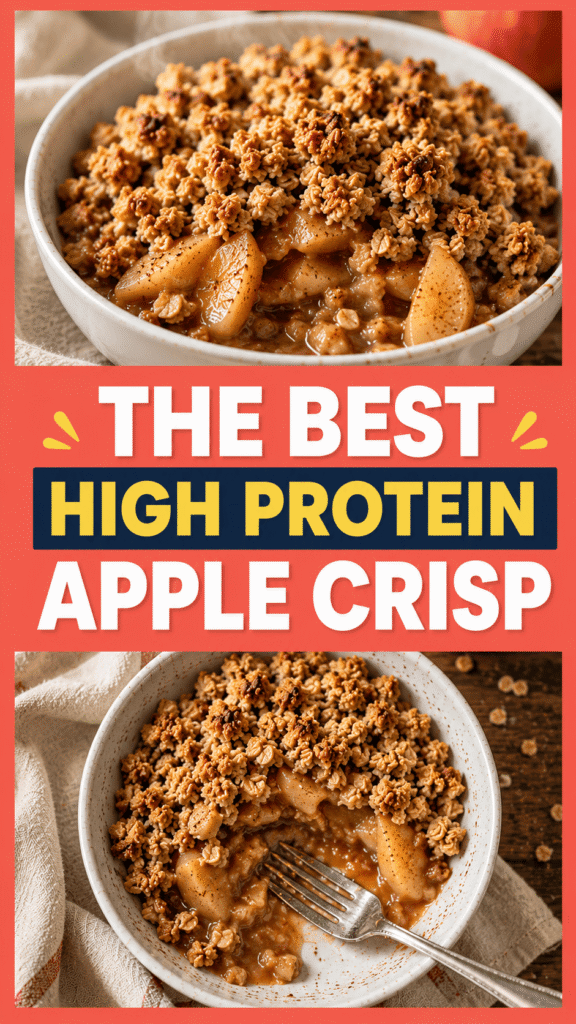 High Protein Apple Crisp