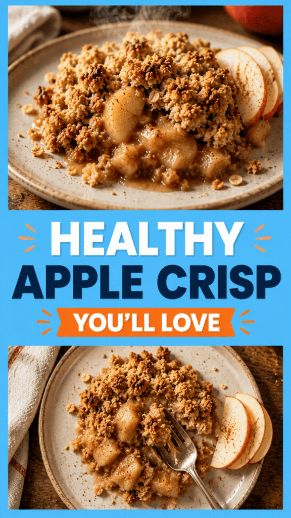 High Protein Apple Crisp