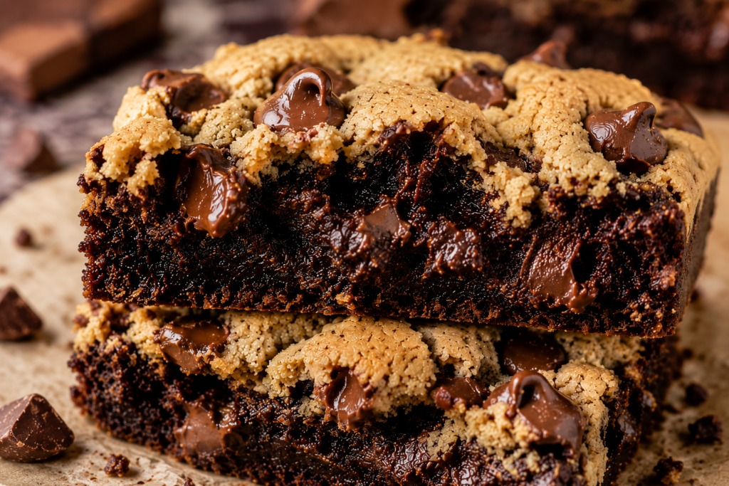 Brookies (Brownie Cookie Bars)