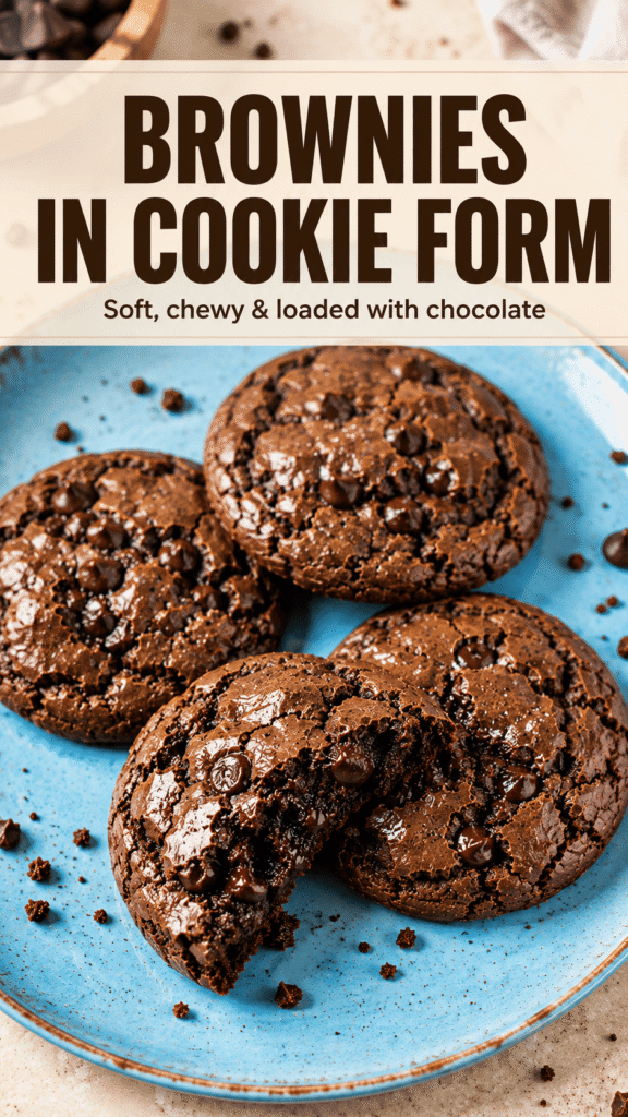 Chocolate Chip Brownie Cookies