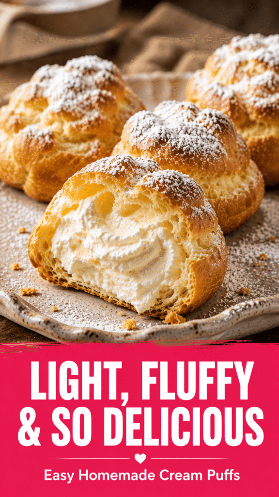 Easy Cream Puffs