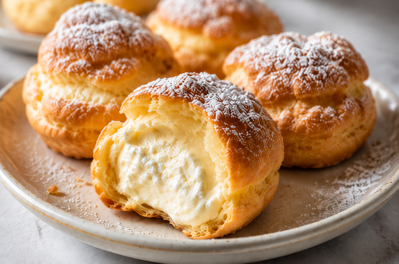 Easy Cream Puffs Recipe: Light, Fluffy & Delicious