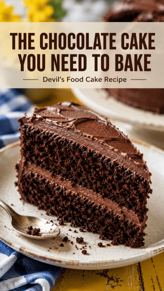 Devil's Food Cake