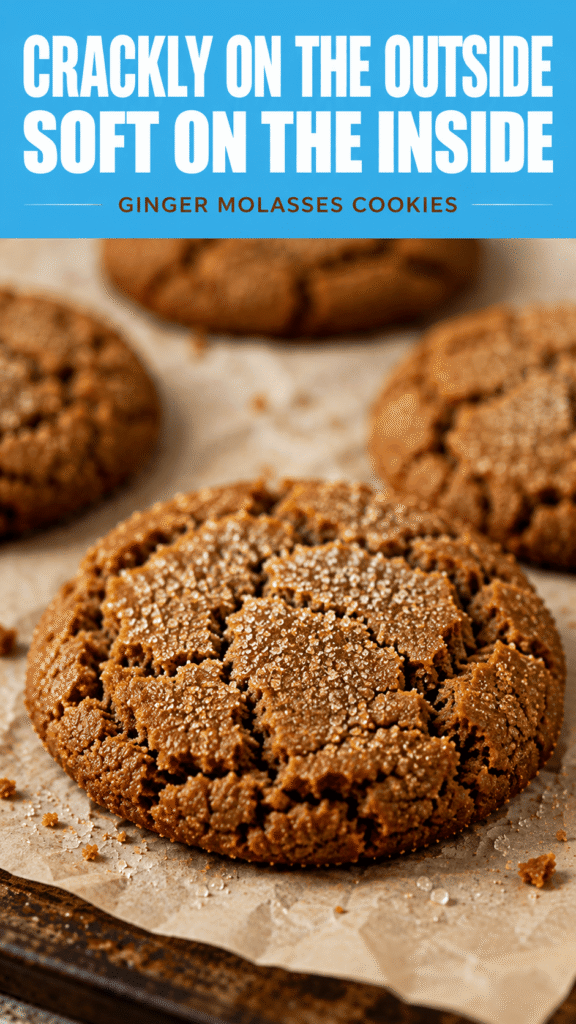 Ginger Molasses Cookies