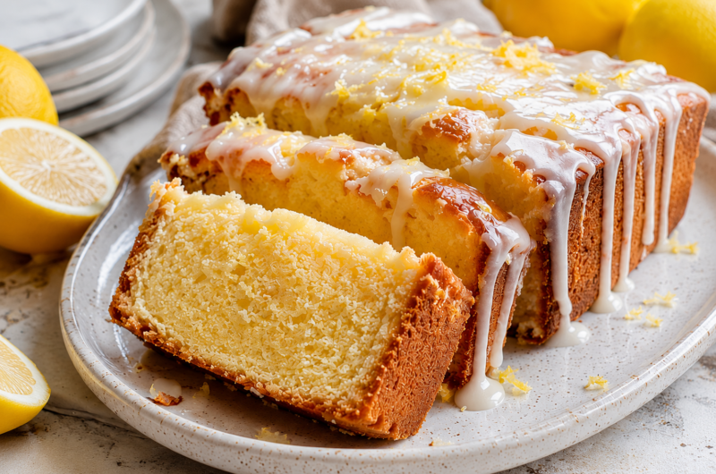 Easy Lemon Pound Cake – Moist, Buttery & Full of Lemon Flavor