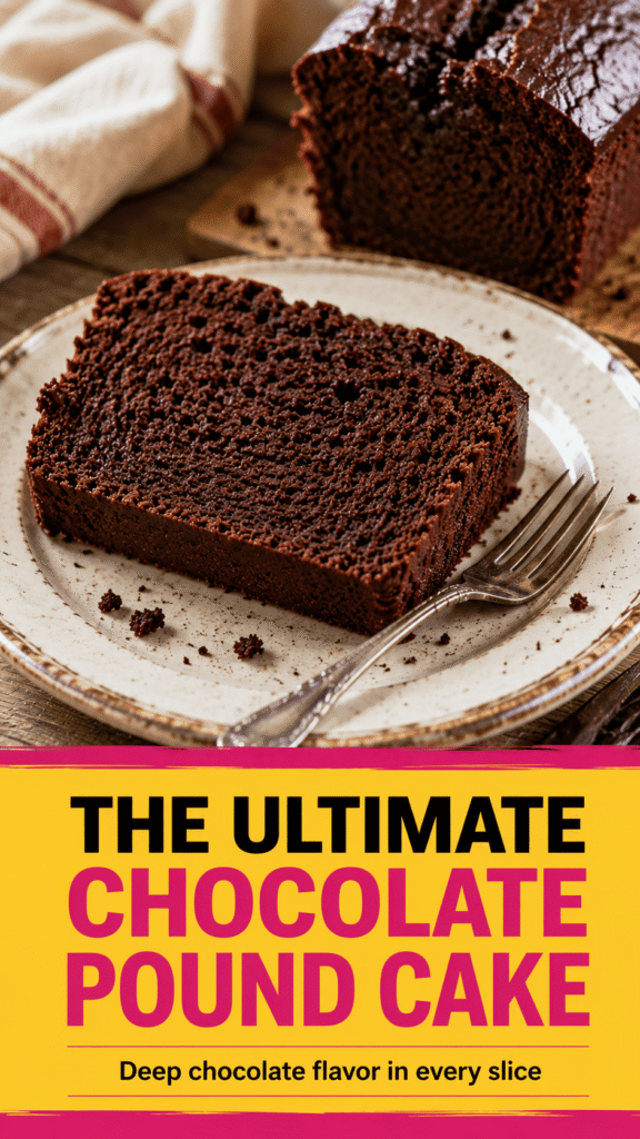 Chocolate Pound Cake