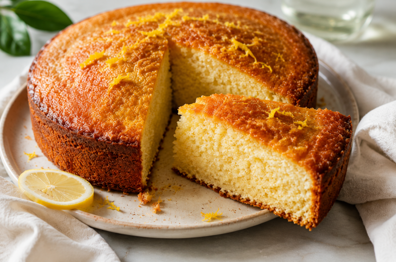 Easy Olive Oil Cake Recipe: Moist, Tender & Delicious
