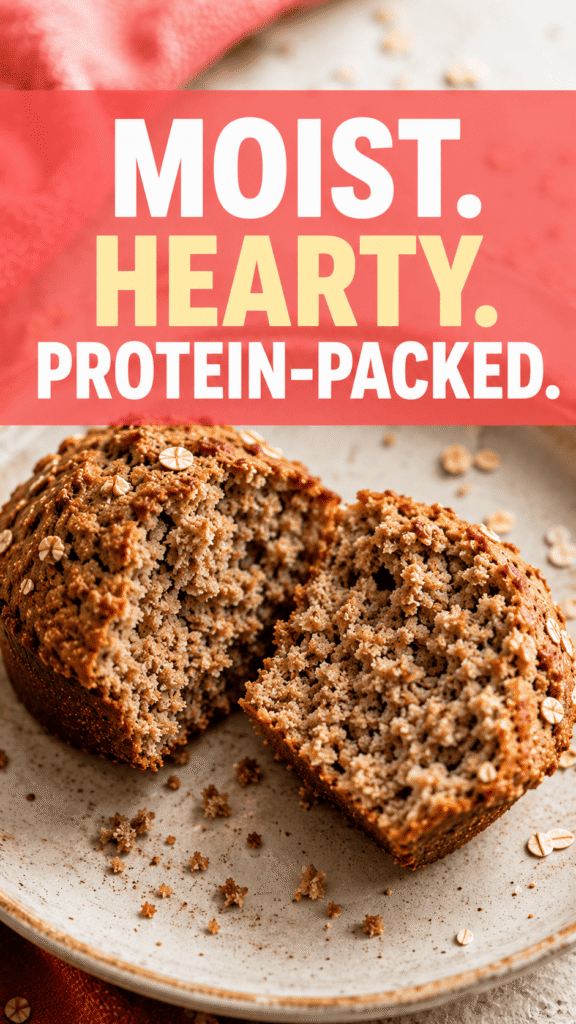High Protein Bran Muffins