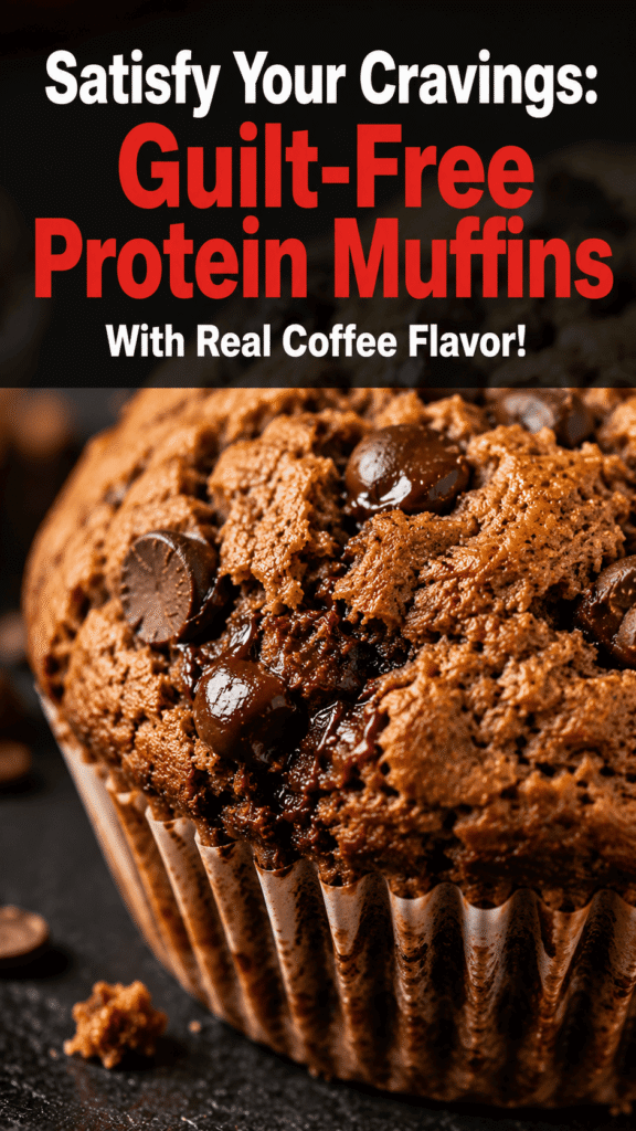 High Protein Coffee Muffins