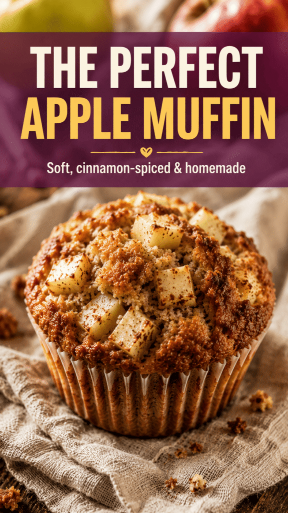 Greek Yogurt Apple Muffins