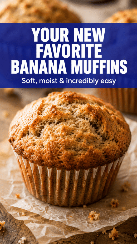 Greek Yogurt Banana Muffins