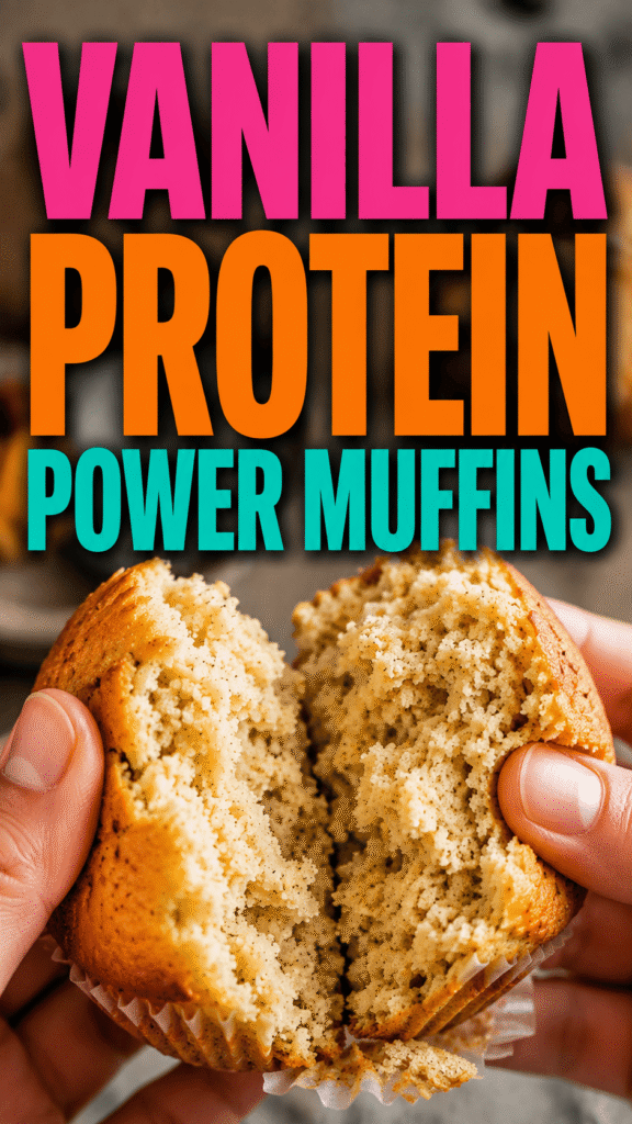 High Protein Vanilla Muffins
