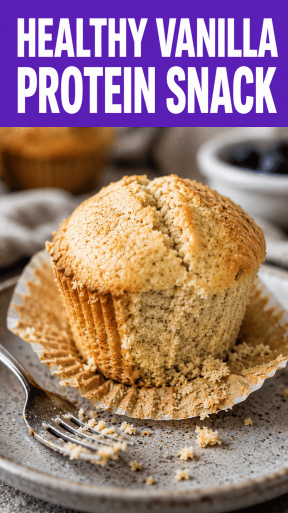 High Protein Vanilla Muffins