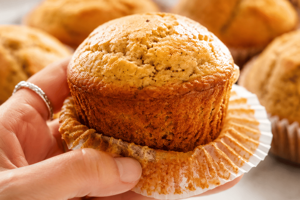 High Protein Vanilla Muffins