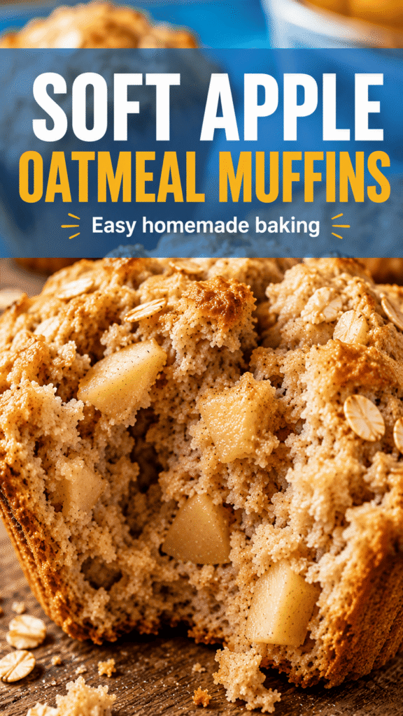 Oatmeal Apple Muffins