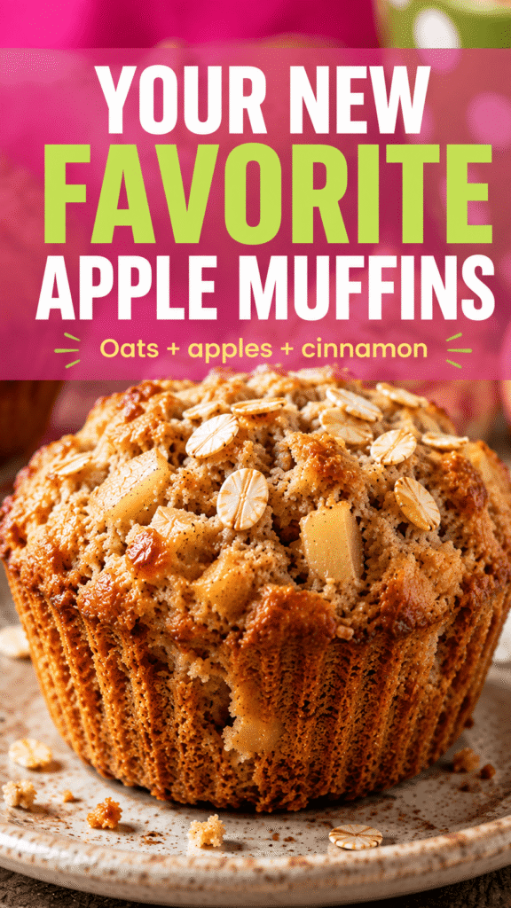 Oatmeal Apple Muffins