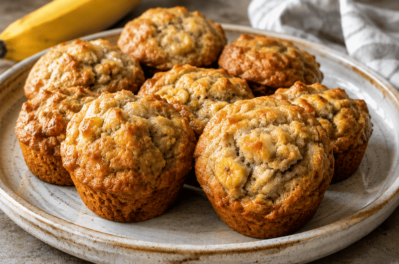 Cottage Cheese Banana Muffins: Moist, Protein-Packed & Tasty