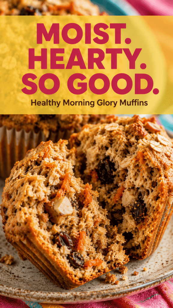 Healthy Morning Glory Muffins