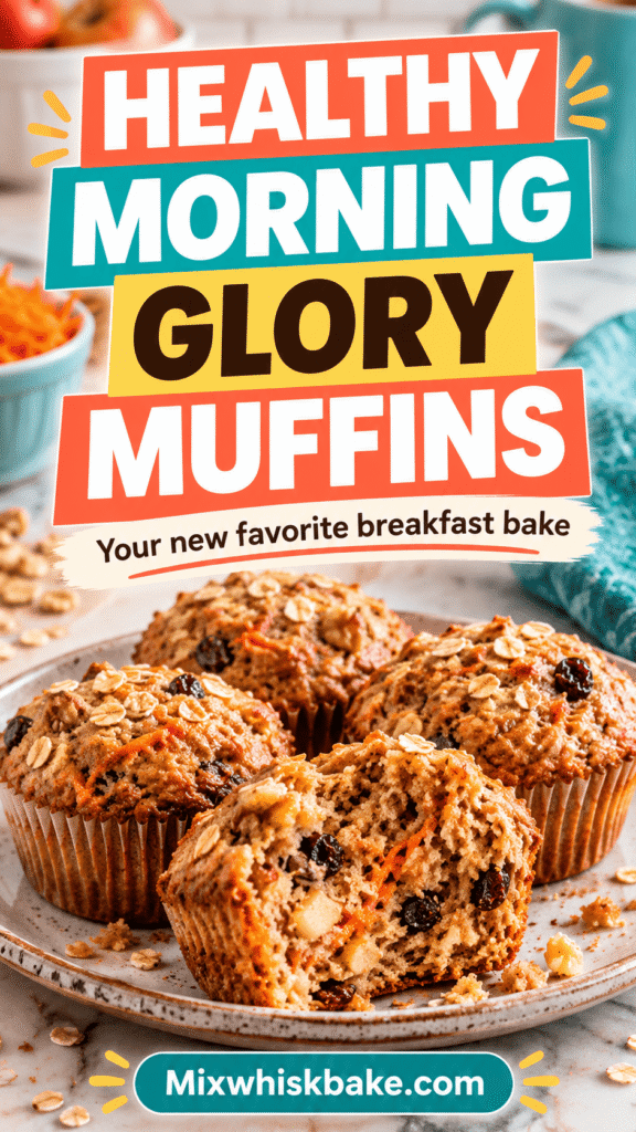 Healthy Morning Glory Muffins